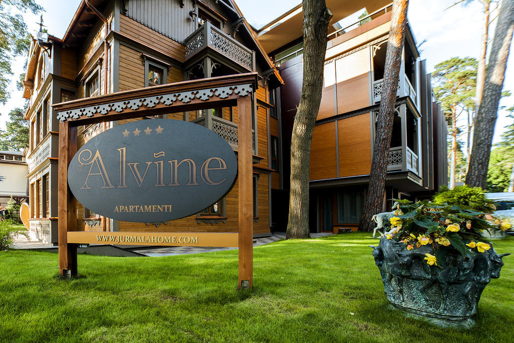 Villa Alvine Family Apart-Hotel Jurmala Exterior photo